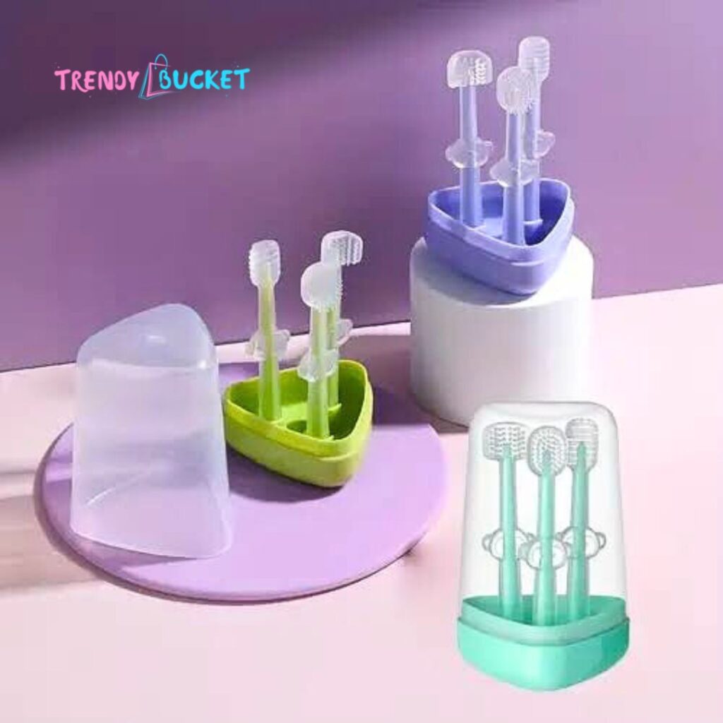 Baby Soft Silicone Toothbrush Box